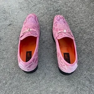 STEVEN LAND PINK PROM LOAFERS Amazon.com | Men main image 3